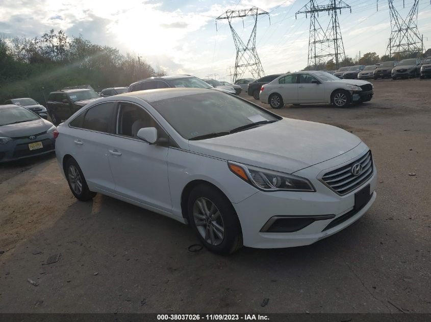 2016 HYUNDAI SONATA 2.4L SE - 5NPE24AF2GH298591