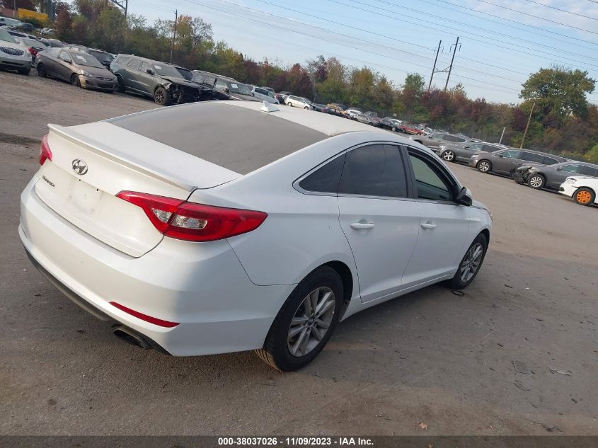 2016 HYUNDAI SONATA 2.4L SE - 5NPE24AF2GH298591