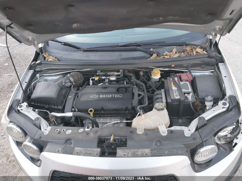 2014 CHEVROLET SONIC LT AUTO - 1G1JC5SH0E4242677