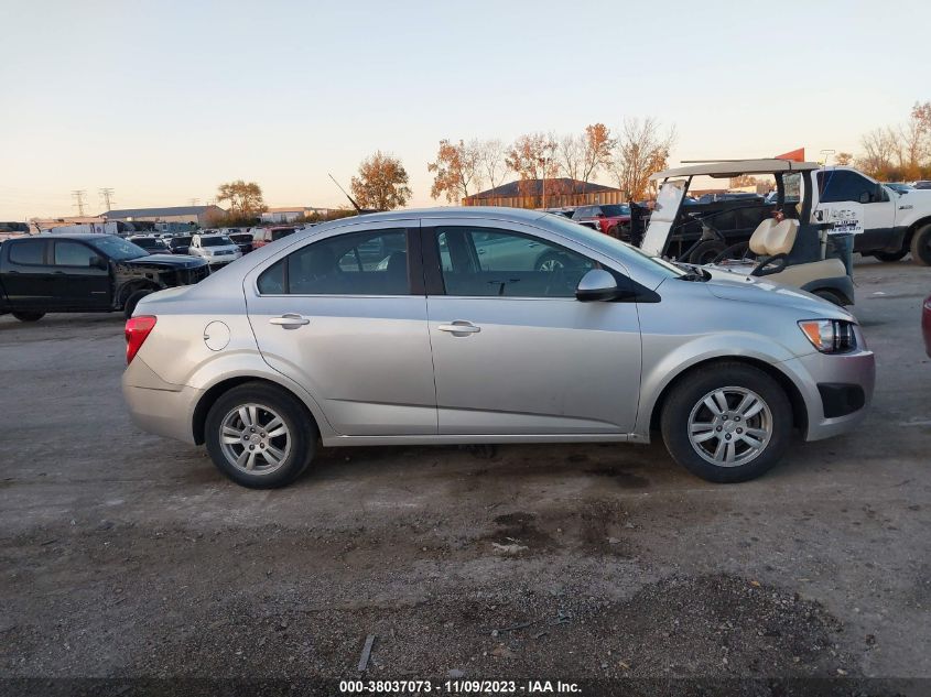 2014 CHEVROLET SONIC LT AUTO - 1G1JC5SH0E4242677