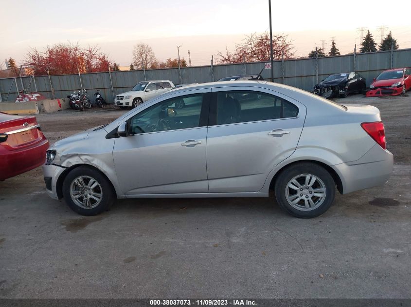 2014 CHEVROLET SONIC LT AUTO - 1G1JC5SH0E4242677