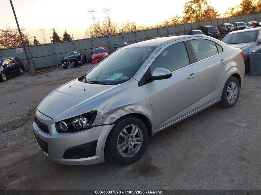 2014 CHEVROLET SONIC LT AUTO - 1G1JC5SH0E4242677