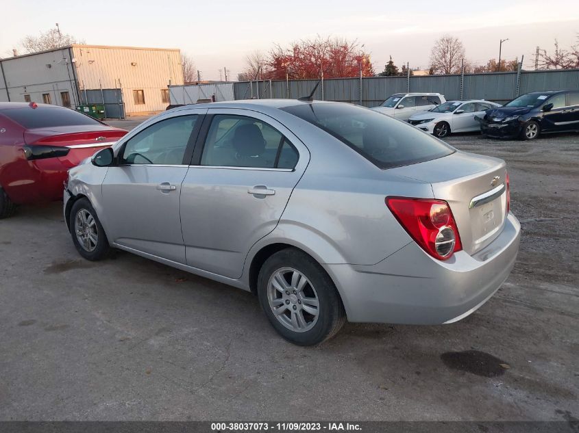2014 CHEVROLET SONIC LT AUTO - 1G1JC5SH0E4242677