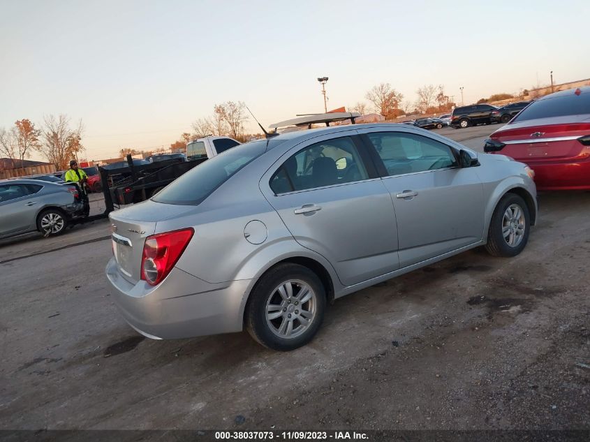 2014 CHEVROLET SONIC LT AUTO - 1G1JC5SH0E4242677