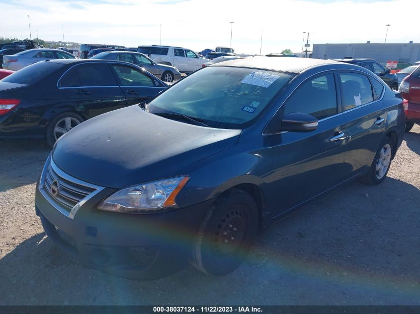 2014 NISSAN SENTRA S/SV/SR/SL - 3N1AB7AP2EY304496