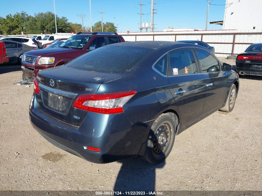 2014 NISSAN SENTRA S/SV/SR/SL - 3N1AB7AP2EY304496