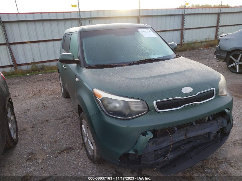 2014 KIA SOUL BASE - KNDJN2A22E7027619