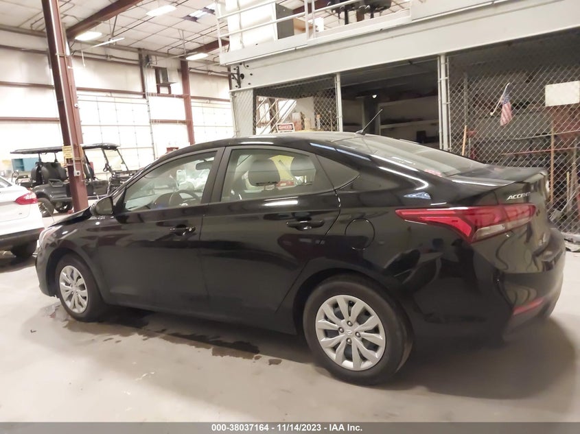 VIN 3KPC24A66NE173649 2022 HYUNDAI ACCENT SE