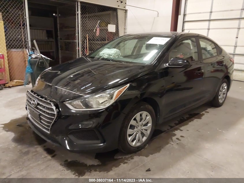 VIN 3KPC24A66NE173649 2022 HYUNDAI ACCENT SE