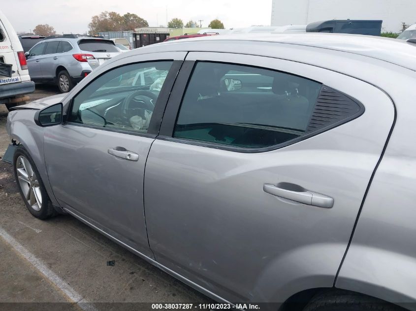 2014 DODGE AVENGER SE - 1C3CDZAG4EN113594