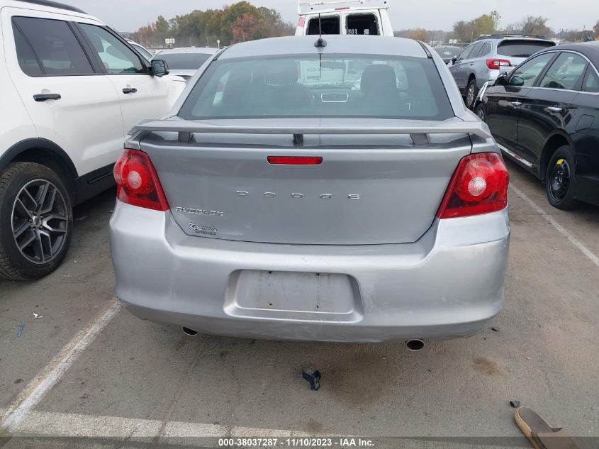 2014 DODGE AVENGER SE - 1C3CDZAG4EN113594