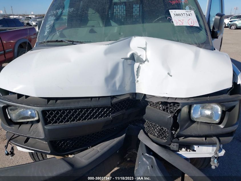 2017 CHEVROLET EXPRESS 2500 WORK VAN 1GCWGAFF6H1185734