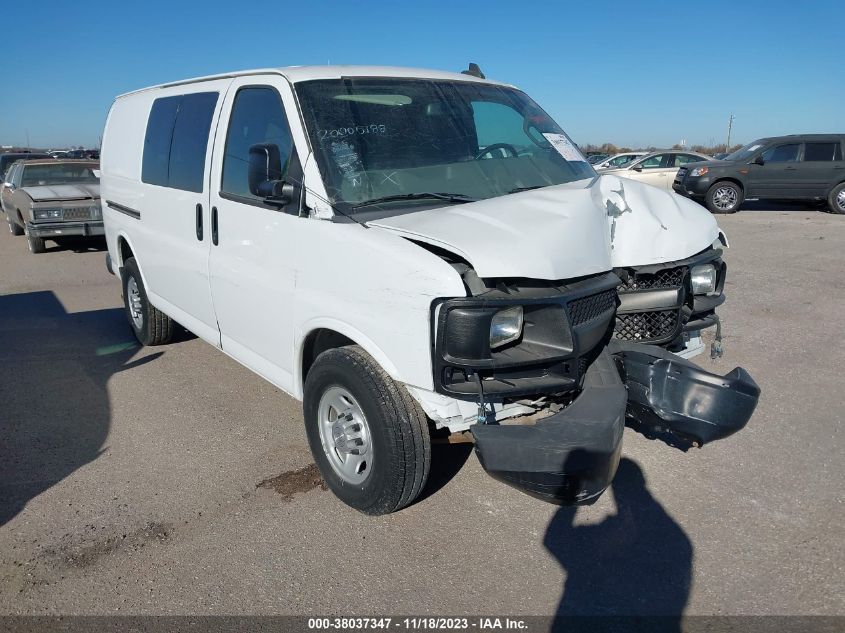 2017 CHEVROLET EXPRESS 2500 WORK VAN 1GCWGAFF6H1185734