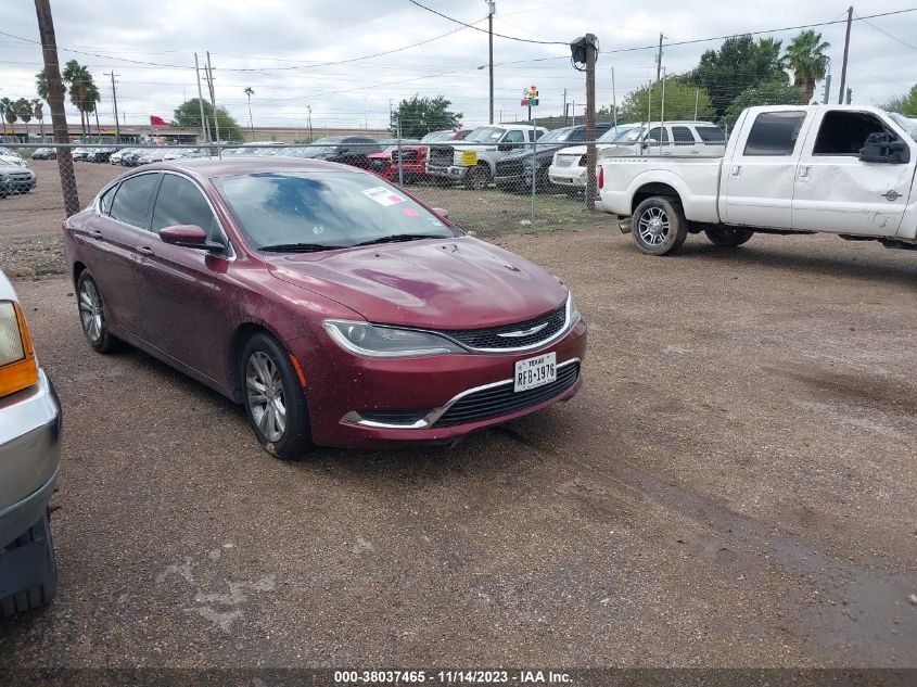2015 CHRYSLER 200 LIMITED - 1C3CCCAB1FN712457