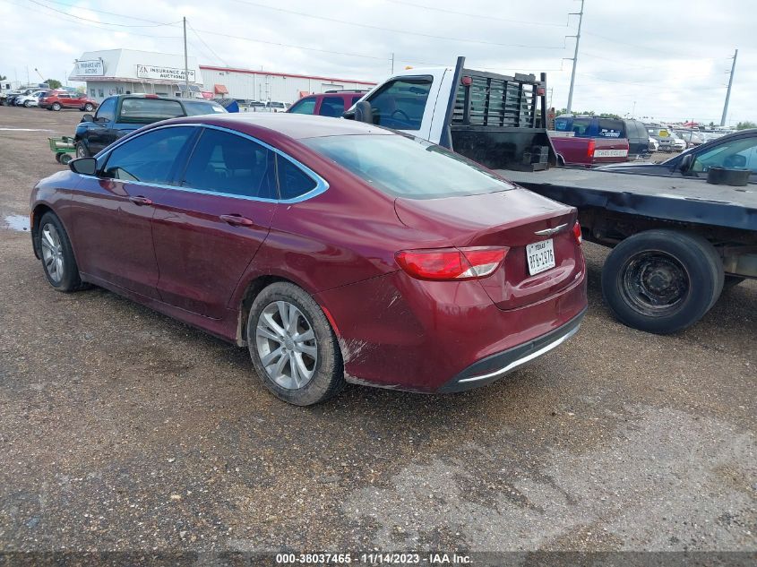 2015 CHRYSLER 200 LIMITED - 1C3CCCAB1FN712457