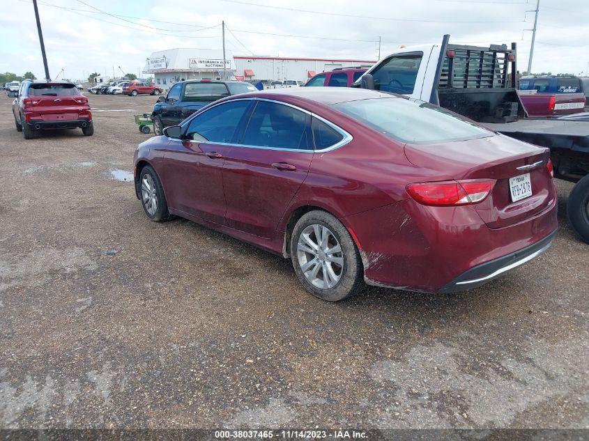 2015 CHRYSLER 200 LIMITED - 1C3CCCAB1FN712457