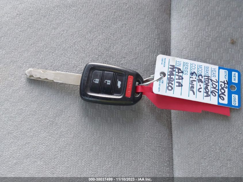 2016 HONDA CR-V LX - 3CZRM3H38GG704541