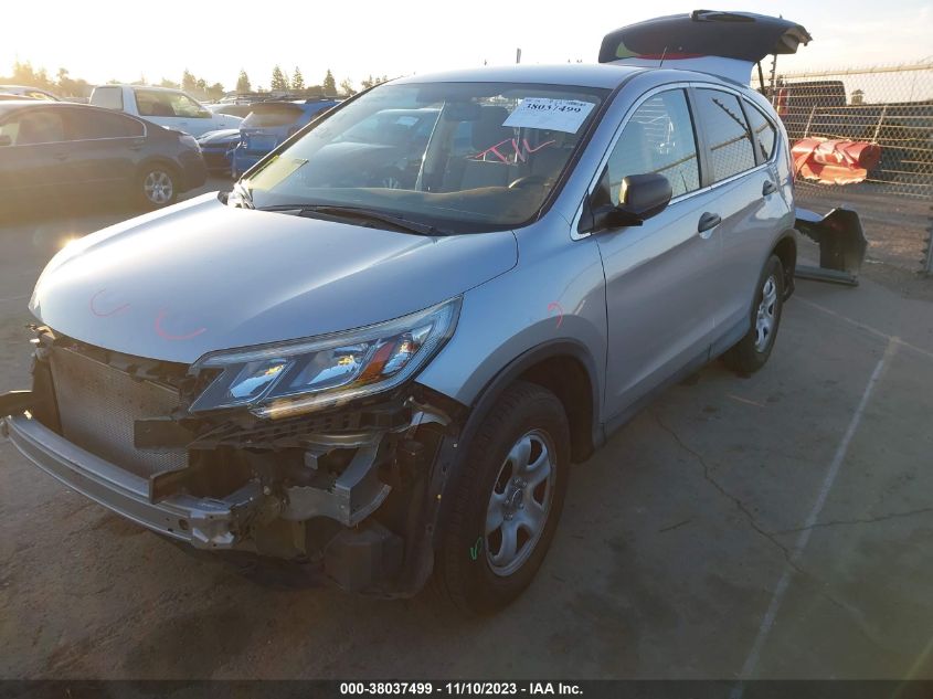 2016 HONDA CR-V LX - 3CZRM3H38GG704541