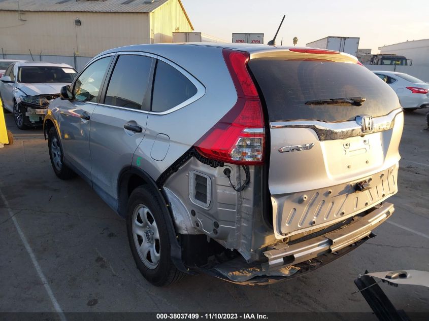 2016 HONDA CR-V LX - 3CZRM3H38GG704541