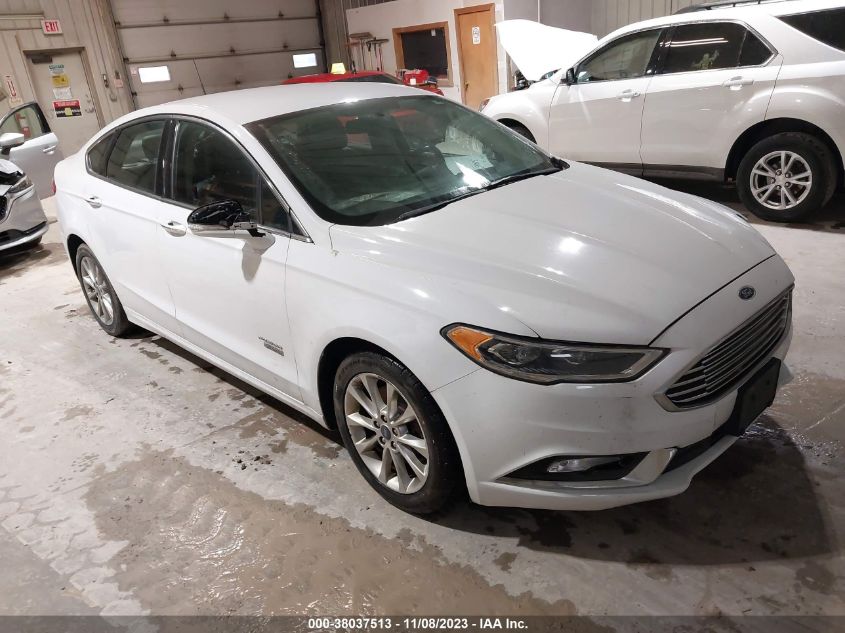 2017 FORD FUSION ENERGI TITANIUM - 3FA6P0SU8HR191478