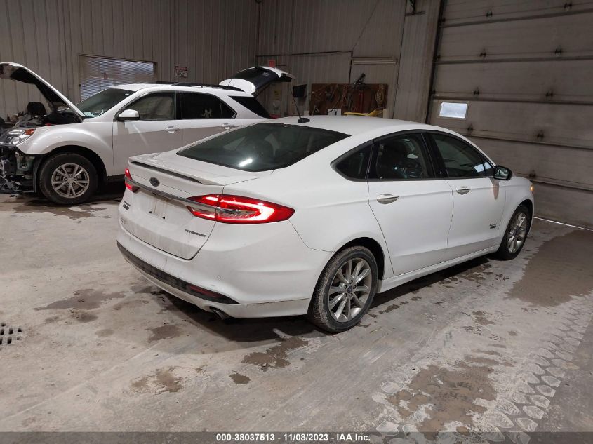 2017 FORD FUSION ENERGI TITANIUM - 3FA6P0SU8HR191478