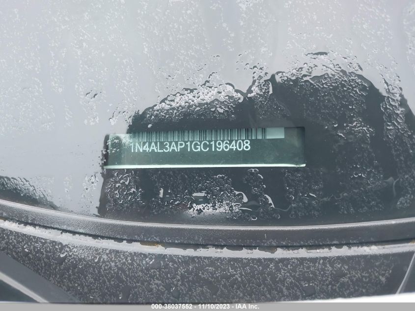 2016 NISSAN ALTIMA 2.5/S/SV/SL/SR - 1N4AL3AP1GC196408