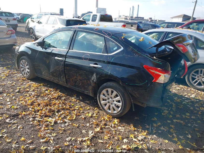2019 NISSAN SENTRA S/SV/SR/SL - 3N1AB7AP0KY344118