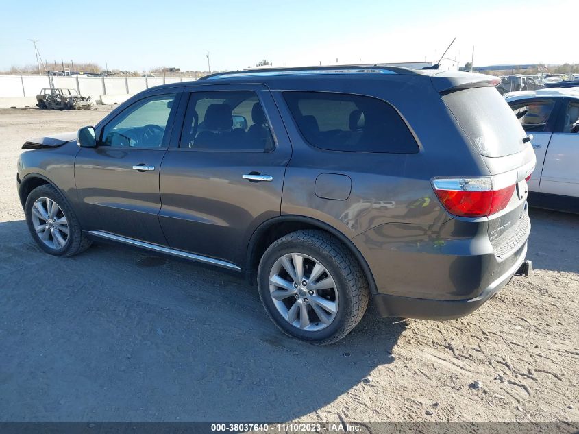 2013 DODGE DURANGO CREW - 1C4SDJDT7DC693516