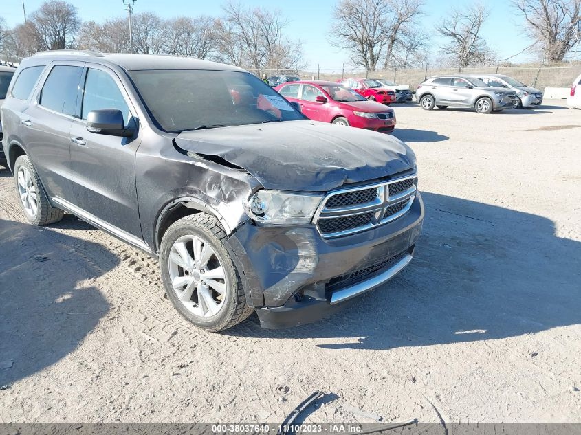 2013 DODGE DURANGO CREW - 1C4SDJDT7DC693516