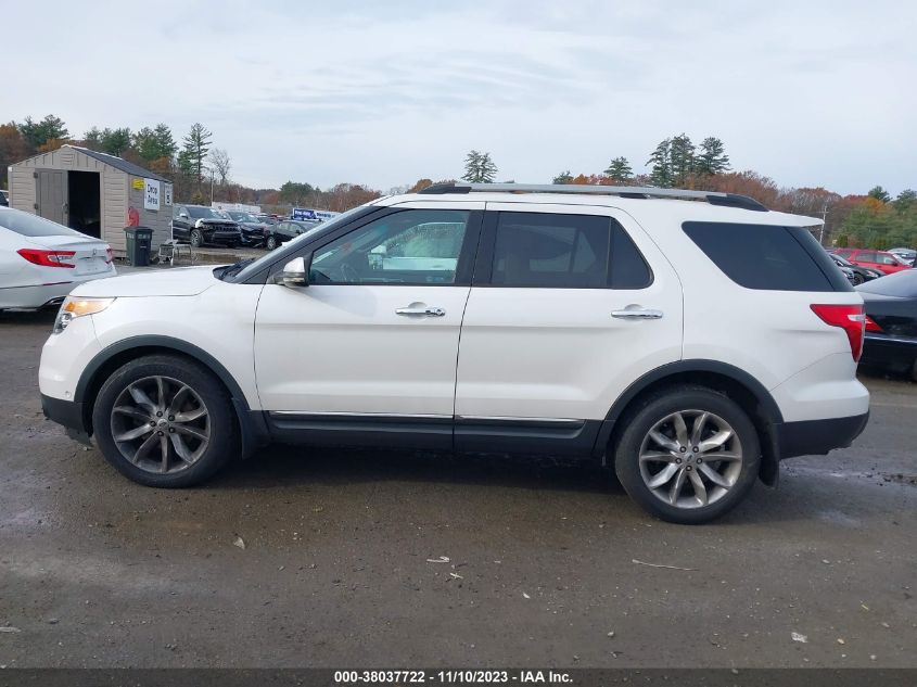 2013 FORD EXPLORER LIMITED - 1FM5K8F86DGB02357