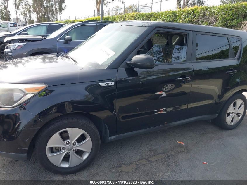 2015 KIA SOUL BASE - KNDJN2A20F7167931
