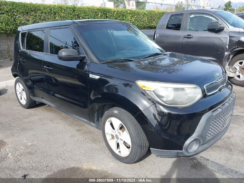 2015 KIA SOUL BASE - KNDJN2A20F7167931