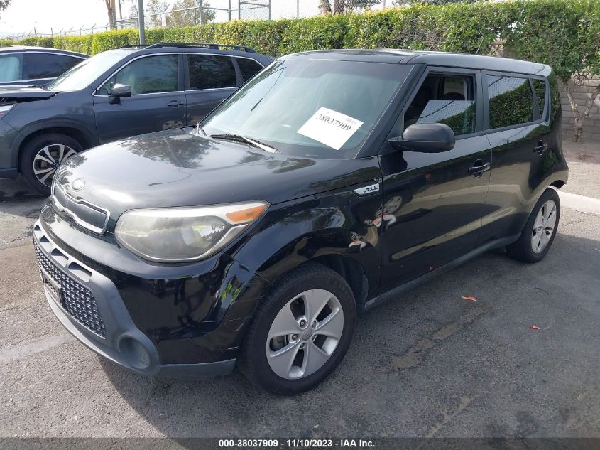 2015 KIA SOUL BASE - KNDJN2A20F7167931