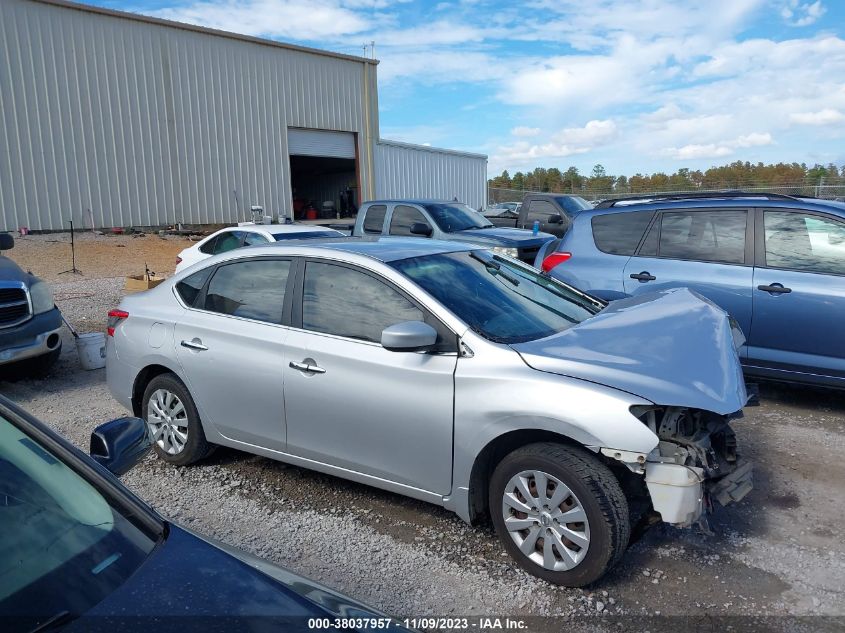 2015 NISSAN SENTRA S/SV/SR/SL - 3N1AB7AP9FL693720