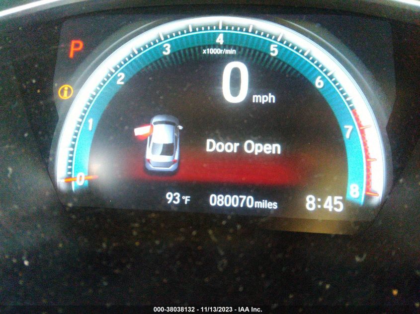2017 HONDA CIVIC EX - 19XFC2F78HE203710