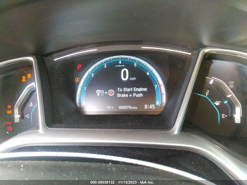 2017 HONDA CIVIC EX - 19XFC2F78HE203710