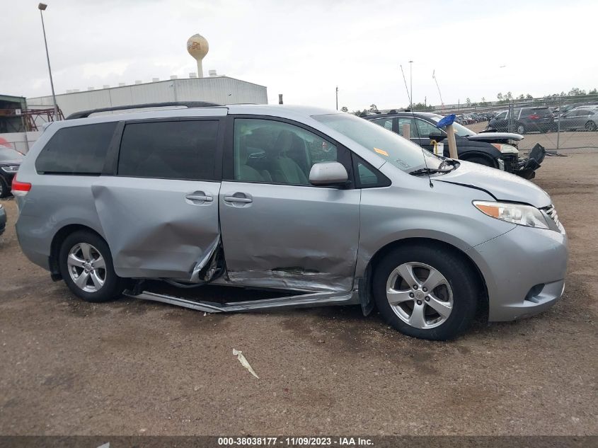 2014 TOYOTA SIENNA LE V6 8 PASSENGER - 5TDKK3DC1ES494995