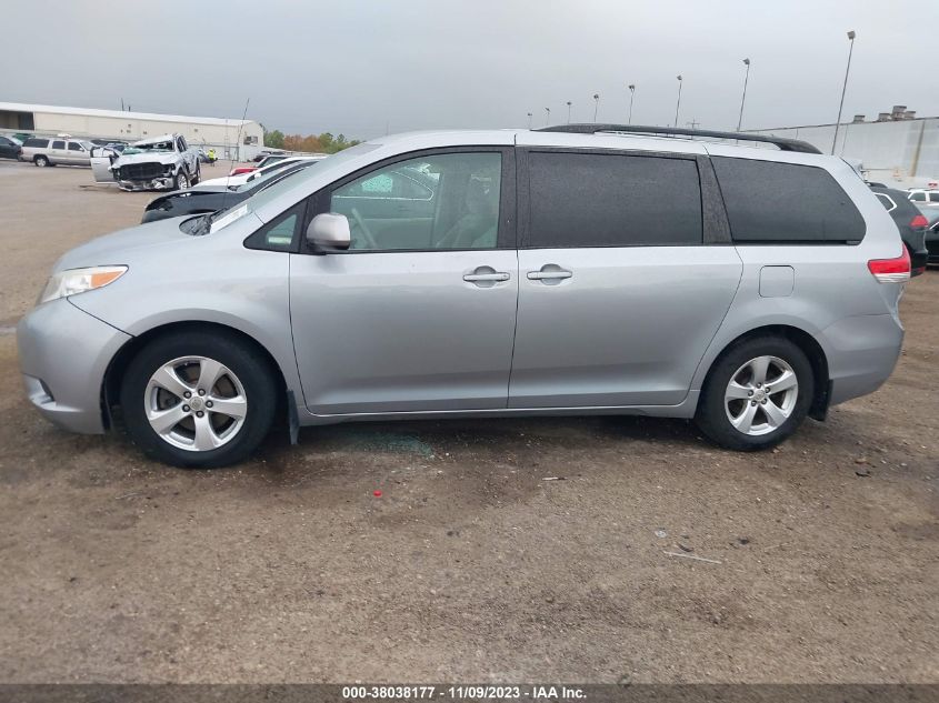 2014 TOYOTA SIENNA LE V6 8 PASSENGER - 5TDKK3DC1ES494995