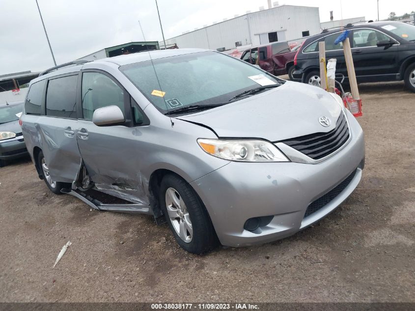 2014 TOYOTA SIENNA LE V6 8 PASSENGER - 5TDKK3DC1ES494995