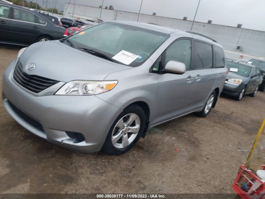 2014 TOYOTA SIENNA LE V6 8 PASSENGER - 5TDKK3DC1ES494995