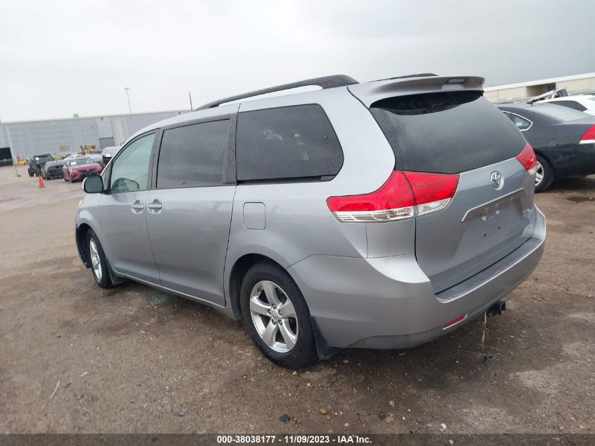 2014 TOYOTA SIENNA LE V6 8 PASSENGER - 5TDKK3DC1ES494995