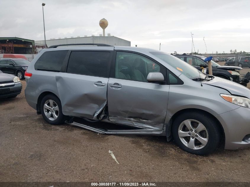 2014 TOYOTA SIENNA LE V6 8 PASSENGER - 5TDKK3DC1ES494995