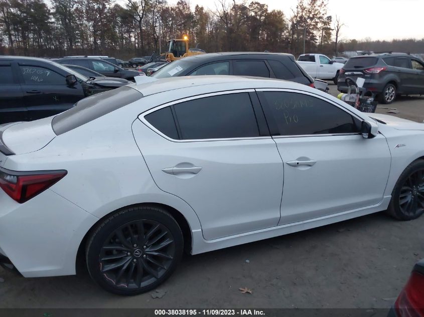 2022 ACURA ILX PREMIUM A-SPEC/TECHNOLOGY - 19UDE2F87NA008921