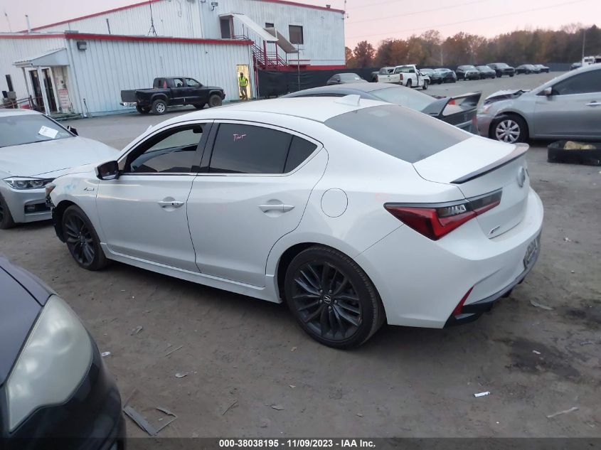 2022 ACURA ILX PREMIUM A-SPEC/TECHNOLOGY - 19UDE2F87NA008921
