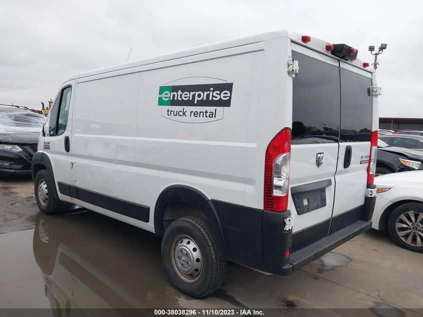 VIN 3C6LRVAG6ME568639 2021 RAM PROMASTER 1500 LOW ROOF 136" WB