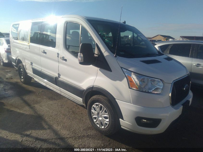 2021 FORD TRANSIT-350 PASSENGER VAN XLT - 1FBAX2Y87MKA03935