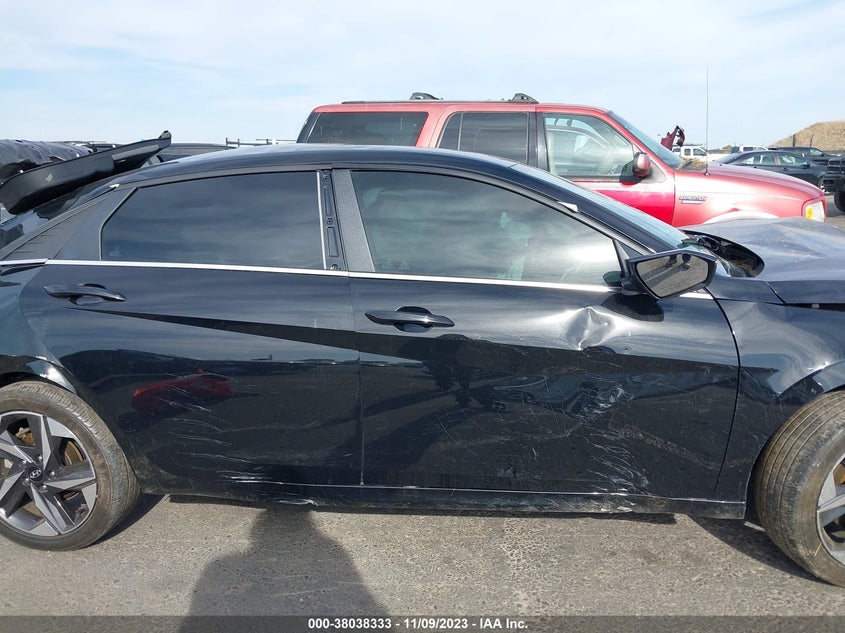 VIN 5NPLP4AG5MH017168 2021 HYUNDAI ELANTRA LIMITED