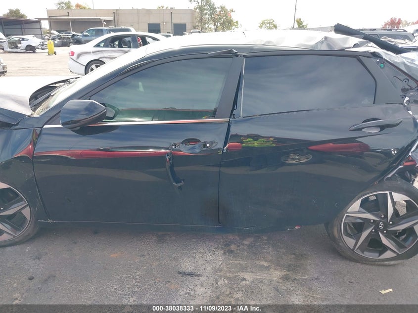 VIN 5NPLP4AG5MH017168 2021 HYUNDAI ELANTRA LIMITED