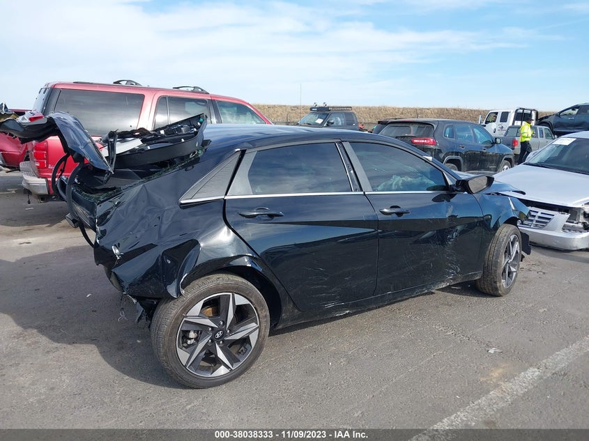 VIN 5NPLP4AG5MH017168 2021 HYUNDAI ELANTRA LIMITED