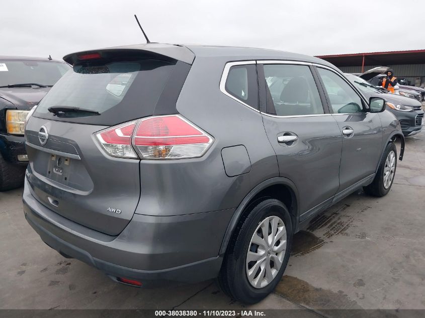 2015 NISSAN ROGUE S/SL/SV - KNMAT2MV0FP544818